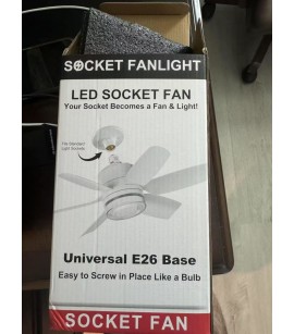 19.7" Socket Ceiling Fan with Light. 6000 Units. EXW Los Angeles 